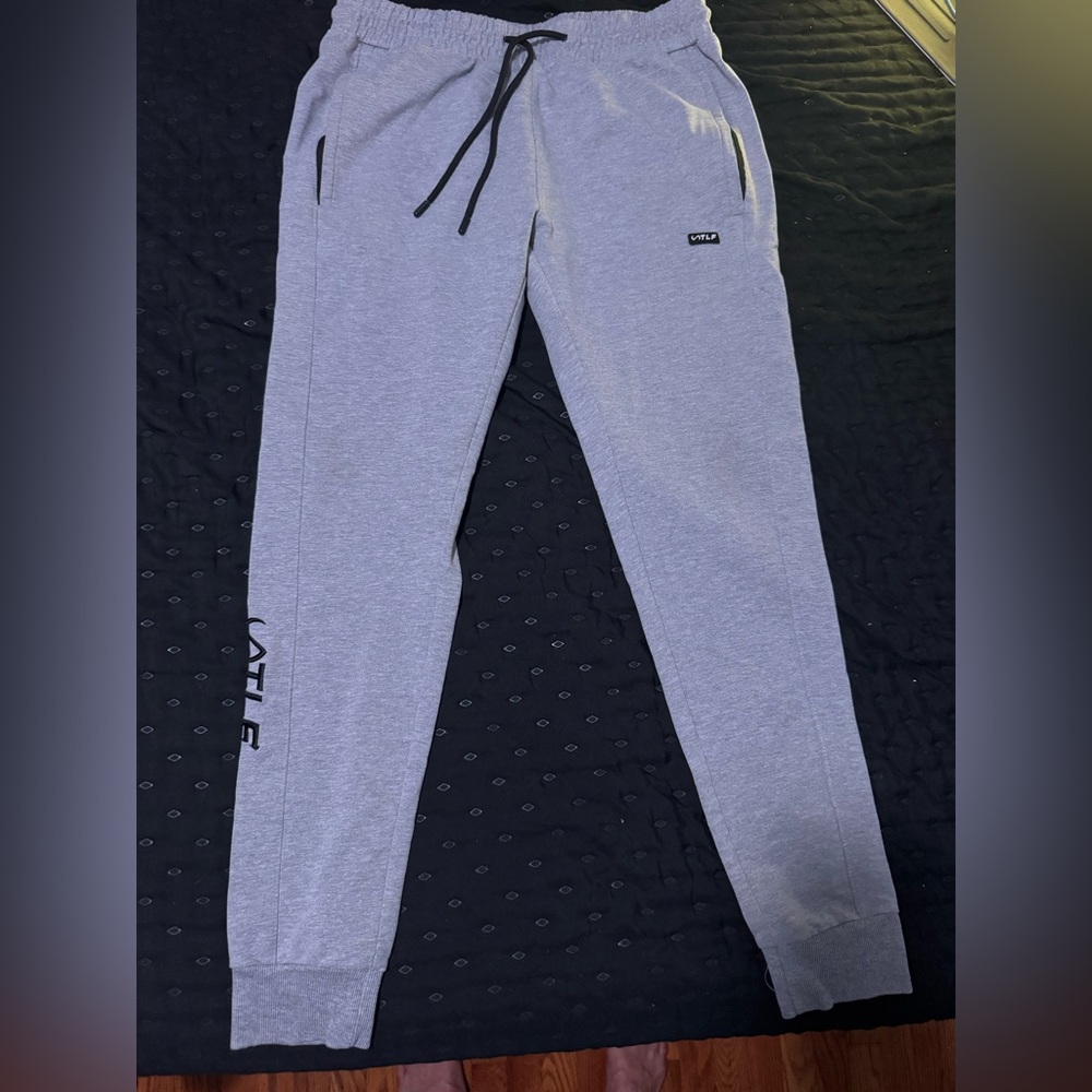 TLF Gray Joggers with Black Drawstring